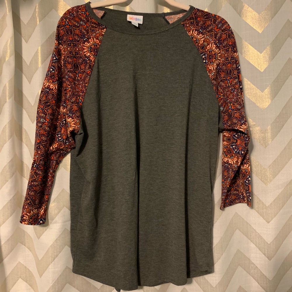 Lularoe baseball tee